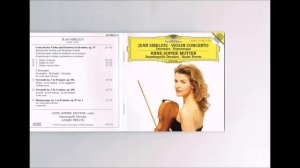 Sibelius - Violin Concerto 　Mutter　Previn Dresden