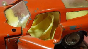 Масштабная модель автомобиля Alfa Romeo giulia TZ 1/43 СССР