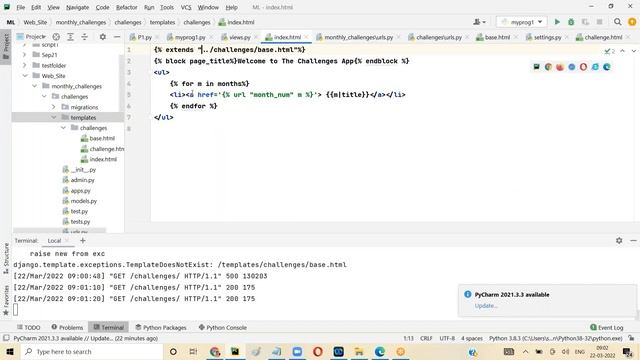 Django Session 11 - Template in Django смотреть онлайн