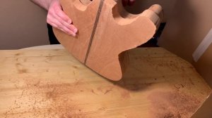 N4. Делаем электрогитару дома. Часть 4 - фрезеруем корпус