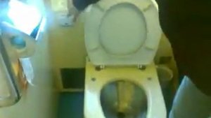 Унитаз в поезде