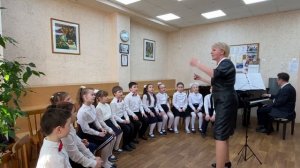 «Межпредметные связи на уроках хора в 1 классе» - Открытый урок преподавателя  Батыровой И.И.