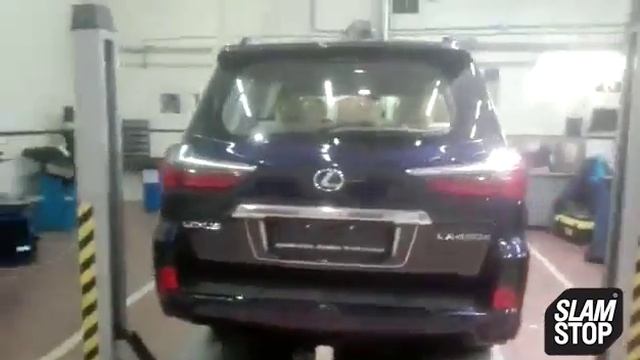 Доводчики автомобильных дверей SLAMSTOP на Lexus LX450d смотреть онлайн