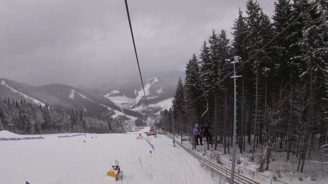 Буковель 2020 Прогулочный подьемник.Voda Club. Цены/эмоции