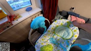 электрическая качель babytone для новорожденных бесполезная вещь кроме.....
