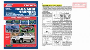 Руководство по ремонту Toyota HiLux Surf, 4Runner, HiLux 1995-2002 бензин, дизель