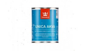 Краска для окон и дверей UNICA AKVA (Tikkurila) 0,9л обзор 51170 производитель Tikkurila (Финляндия