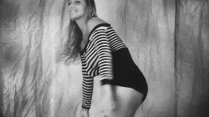 Christina Model - Black & White outfit [in Black & White]
