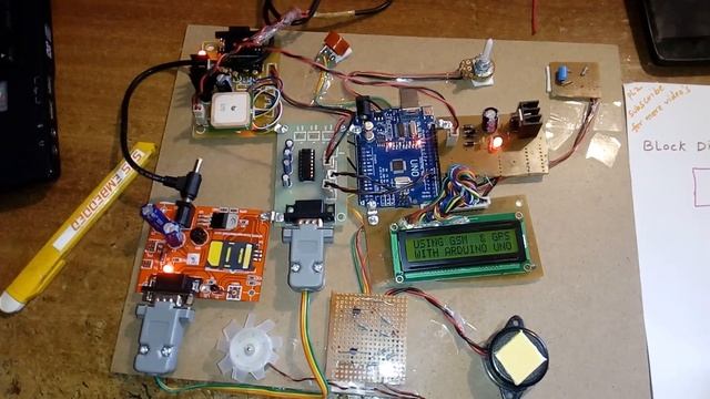 Arduino Based Vehicle Accident Detection With Vibration, Alcohol, Speed sensors, GSM & GPS смотреть онлайн