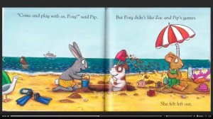 Storytelling: Pip and Posy "The New Friend" by Axel Scheffler. Читаем вместе на английском.