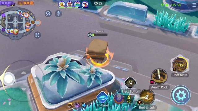 MOBILE STRONGHOLD - Silly Pokemon Unite Gameplay (18) CRUSTLE смотреть онлайн