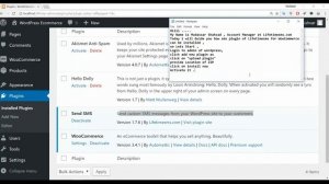 WooCommerce SMS Plugin For Pakistan API : Lifetimesms.com