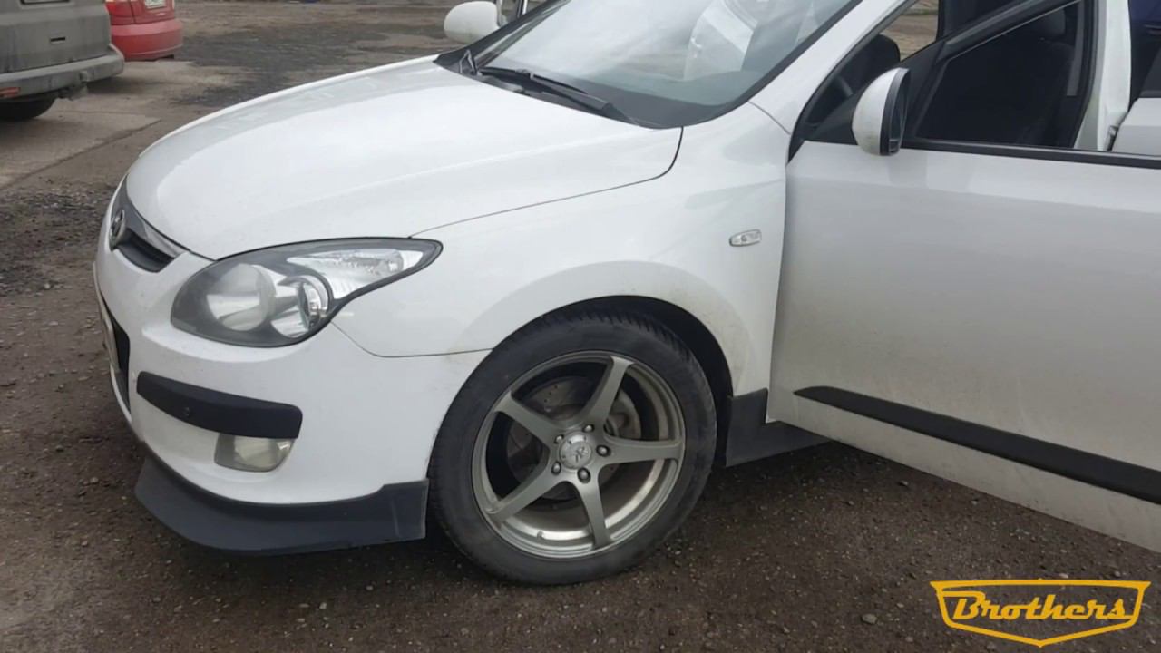 Авточехлы для Hyundai I30, (2007 - 2012 г.в.), Alcantara