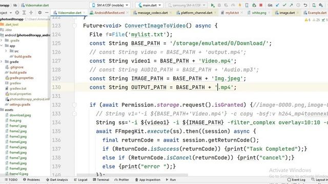 FFmpeg tutorial | FFmpeg overlay image | Example| FFmpeg overlay video | Flutter | FFmpeg overlay