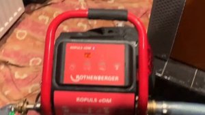 Промывка системы отопления немецким компрессором Rothenberger