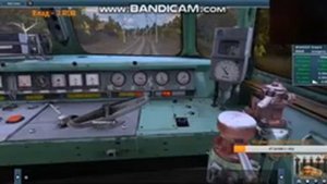 Как покемоша применяет экстренное торможение на ЧС4