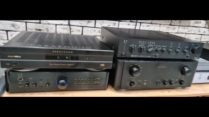 Краткий обзор и пример звучания Parasound 2125 v2 +Onkyo P-306 и  акустики Diatone DS-501
