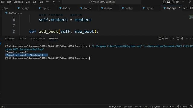 Master OOP Question-Solving with Python: Boost Your Programming Skills | DAY10 #day10