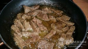 Густой картофельный суп с говядиной