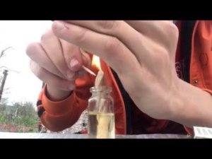 Как сделать мини лампаду из пузырька от...... #лайфхак #самоделка