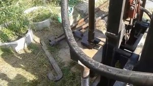 Буровая установка на  прицепе своими руками.Portable Water Well Drilling Rig