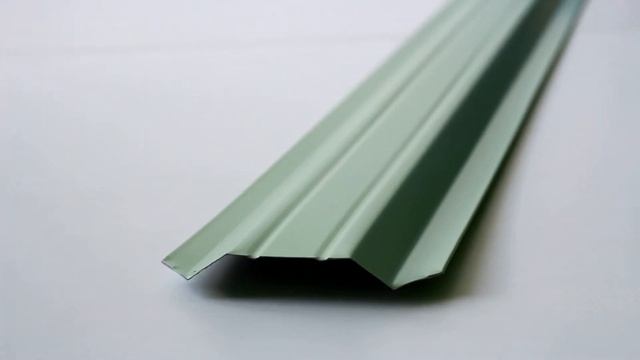 Штакетник трапециевидный узкий 100 мм (толщина 0,5 мм), RAL 6019 Зеленая мята, односторонний, нф смотреть онлайн