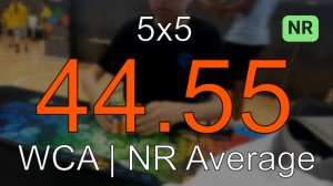 NR [44.55] 5x5 Average // Warm Up Portugalete 2024