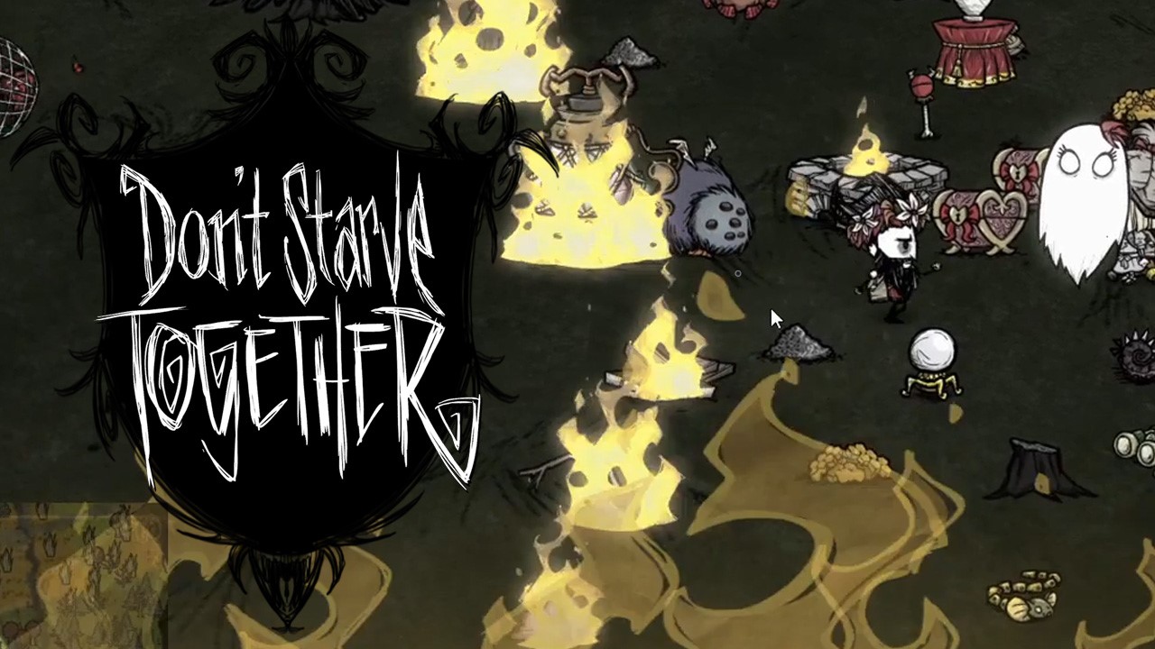 День не задался, у нас пожар ! Don't Starve Together