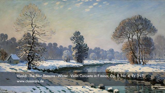 Vivaldi - The Four Seasons - Winter - Violin Concerto in F minor, Op. 8, No. 4, RV 297 - Complete смотреть онлайн