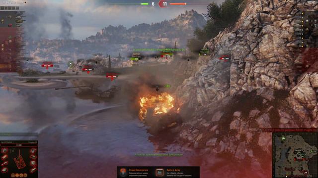 World of Tanks играем в танчики)))) смотреть онлайн