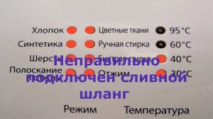 Коды ошибок стиральных машин Самсунг без дисплея