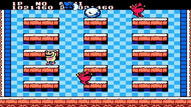 Snow Bros (Братья Снеговики). Dendy. NES смотреть онлайн