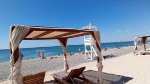✅Евпатория💕 Первый пляж на ул.Симферопольской ⛱️☀Цены в кафе, здесь Вам точно не будет скучно 👍