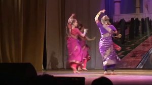 Стилизация индийского классического танца. Ансамбль "Васанта" г.Тверь