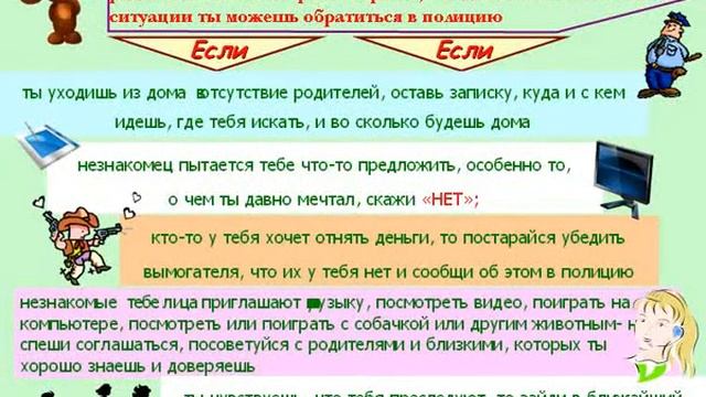 Презентация на тему Стенд Азбука безопасности смотреть онлайн