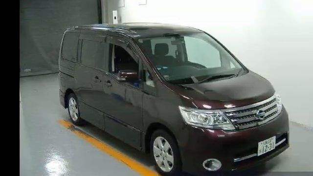 2010 NISSAN SERENA _V_HDD CC25 - Japanese Used Car For Sale Japan Auction Import смотреть онлайн