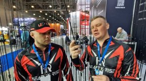 НОВИНКИ спиннингов Hearty Rise и приманок Jig It. Рыболовная выставка мир охоты и рыбалки.