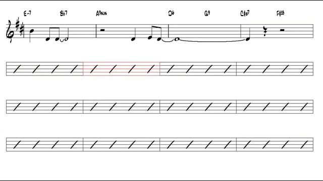 Fly Me To The Moon - Bart Howard 1954 -Tenor Sax Sheet Music смотреть онлайн