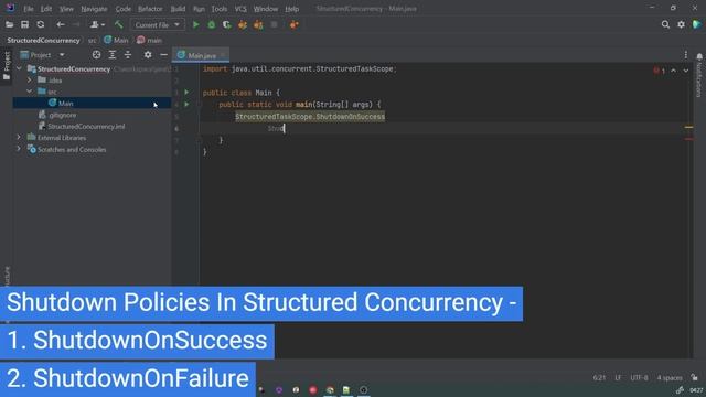 Structured Concurrency Java 21 Preview смотреть онлайн