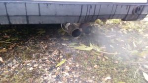 Глушитель от БМВ на ВАЗ 2107