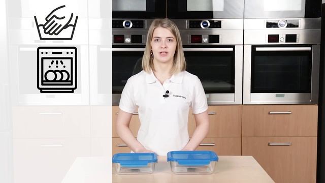 Контейнеры Premium Glass 1 литр, 1,5 литра Tupperware смотреть онлайн