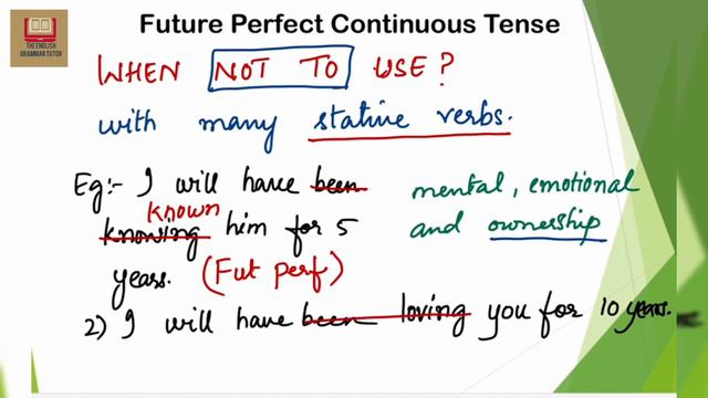 Future perfect continuous tense in English with (examples)+ exercises + TEST ( شرح) смотреть онлайн