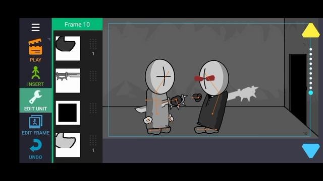 Sword Stab Madness Combat Tutorial | Drawing Cartoons 2 Tutorial Video | Dc2 |