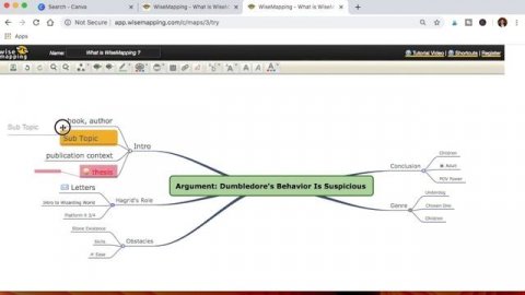 Create a Digital Concept Map (FREE) | WISEMAPPING TUTORIAL FOR TEACHERS