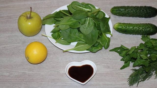 Диетический зелёный салат. Условия приготовления рецепты