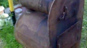 Печь в баню - ""Паровоз"" своими руками