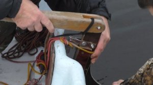 лодка Фофан под парусом