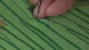 Тамбурный шов крючком