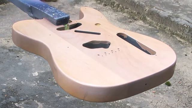 Refinish Fender Telecaster Butterscotch Blonde Relic смотреть онлайн