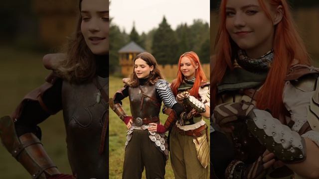 #pov A knight and her wingman asks you out! 🏰 w/ @halcybella #dnd #dndmeme #meme #cosplay #funny смотреть онлайн